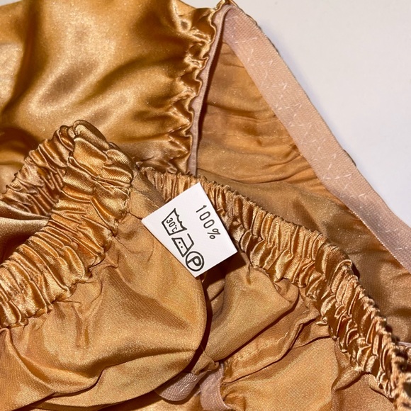 Vintage Gold Silk Panties - Women’s Size Large - Picture 5 of 5
